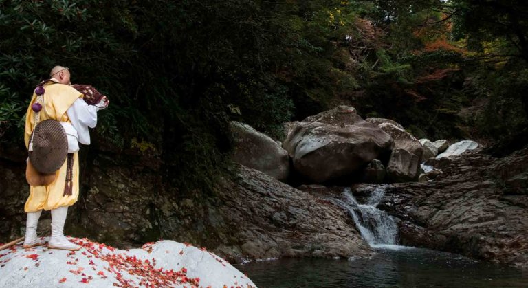 Une journée d'entrainement avec un maître Yamabushi